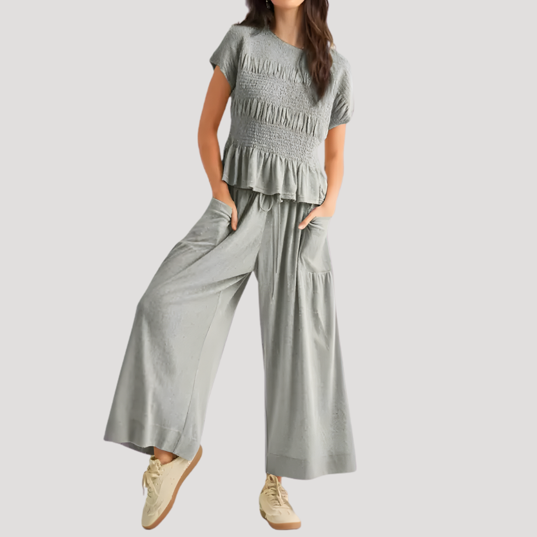 Connie Relaxed Elegance Two-Piece Set