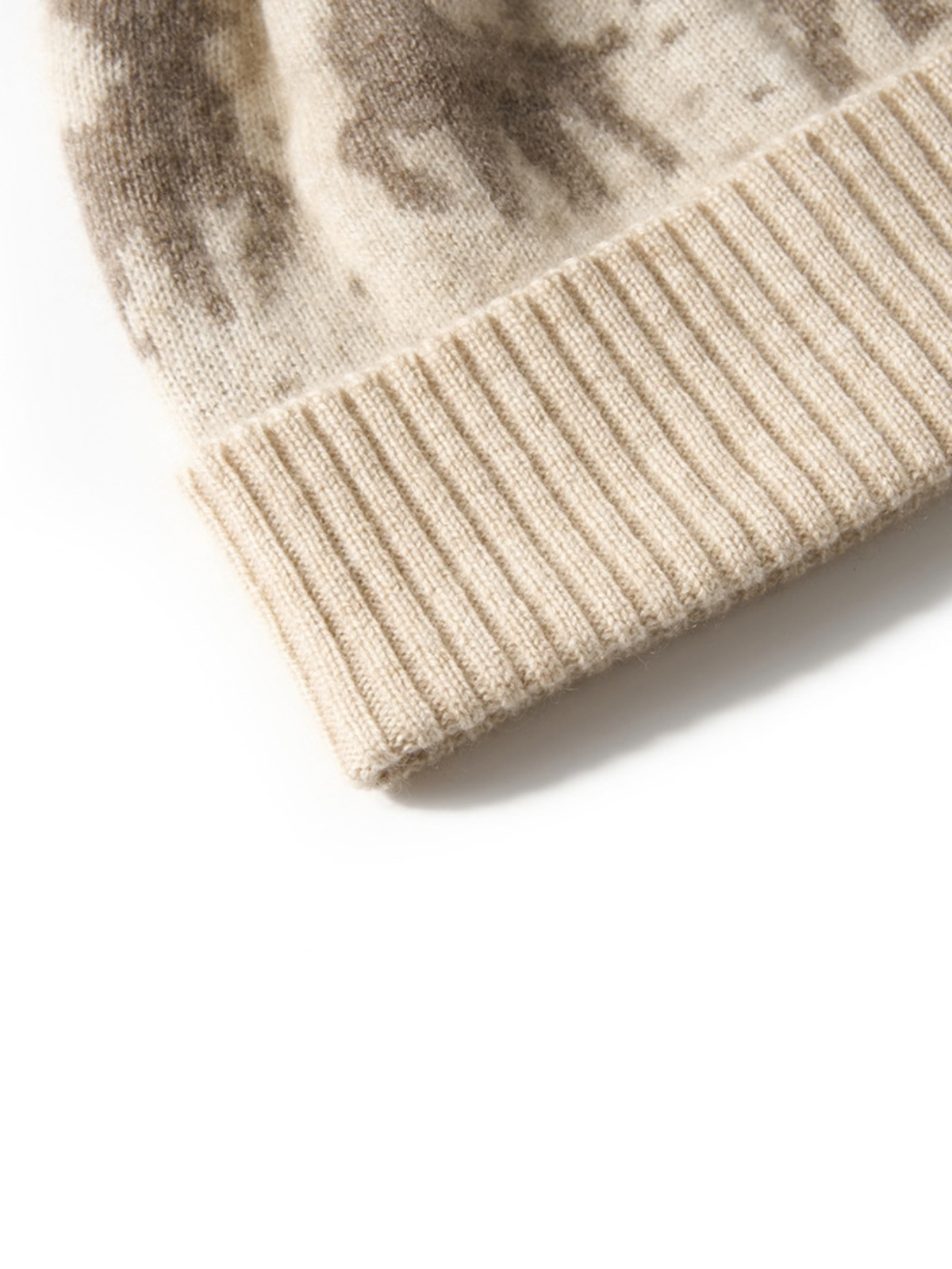 Honora Cashmere Reindeer Pom Pom Beanie