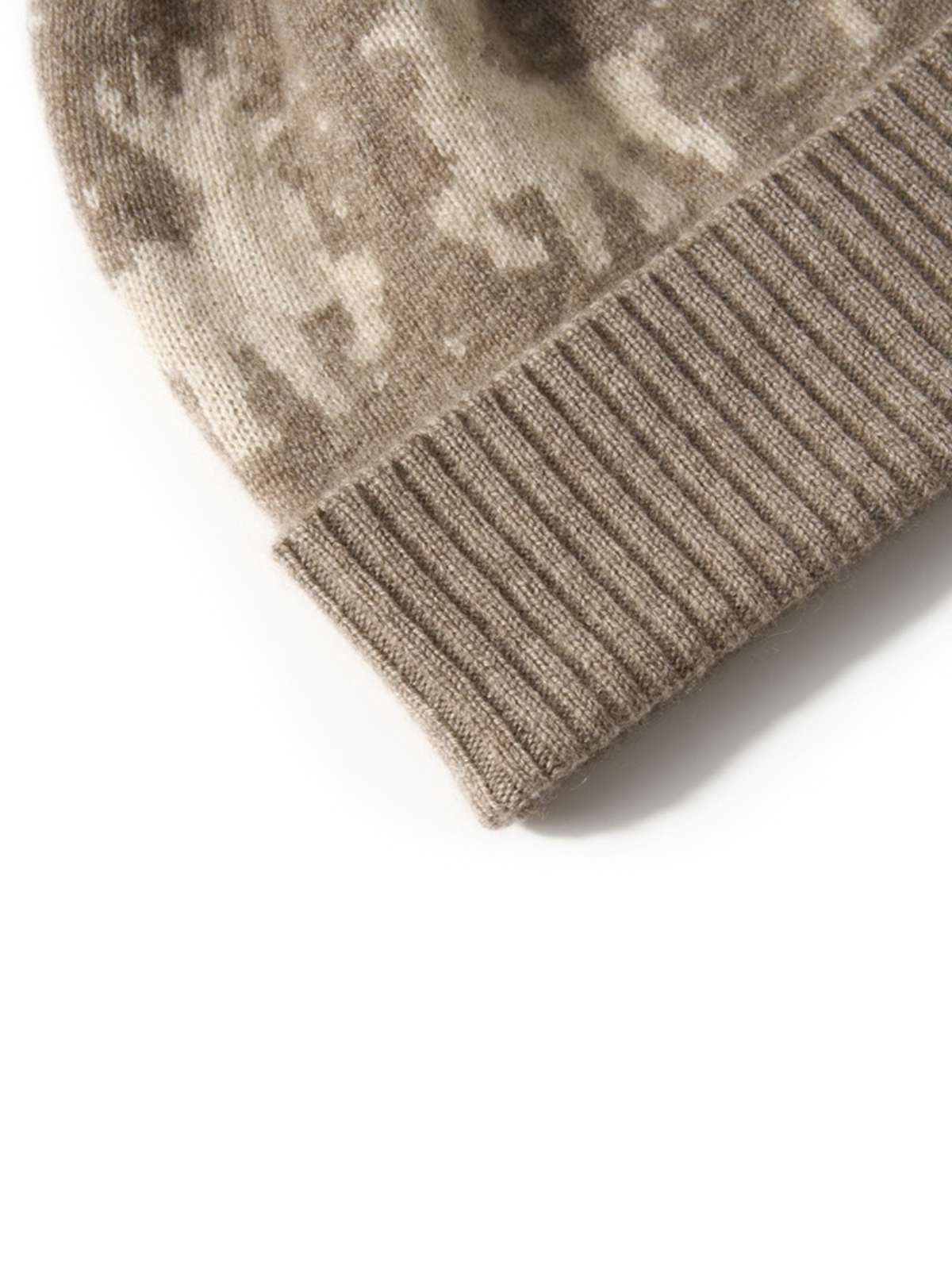 Honora Cashmere Reindeer Pom Pom Beanie