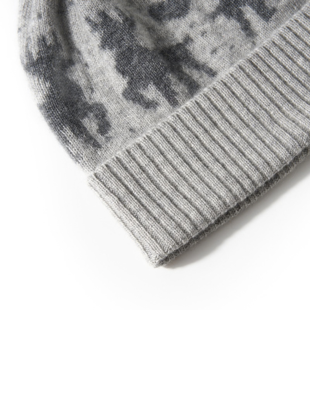Honora Cashmere Reindeer Pom Pom Beanie