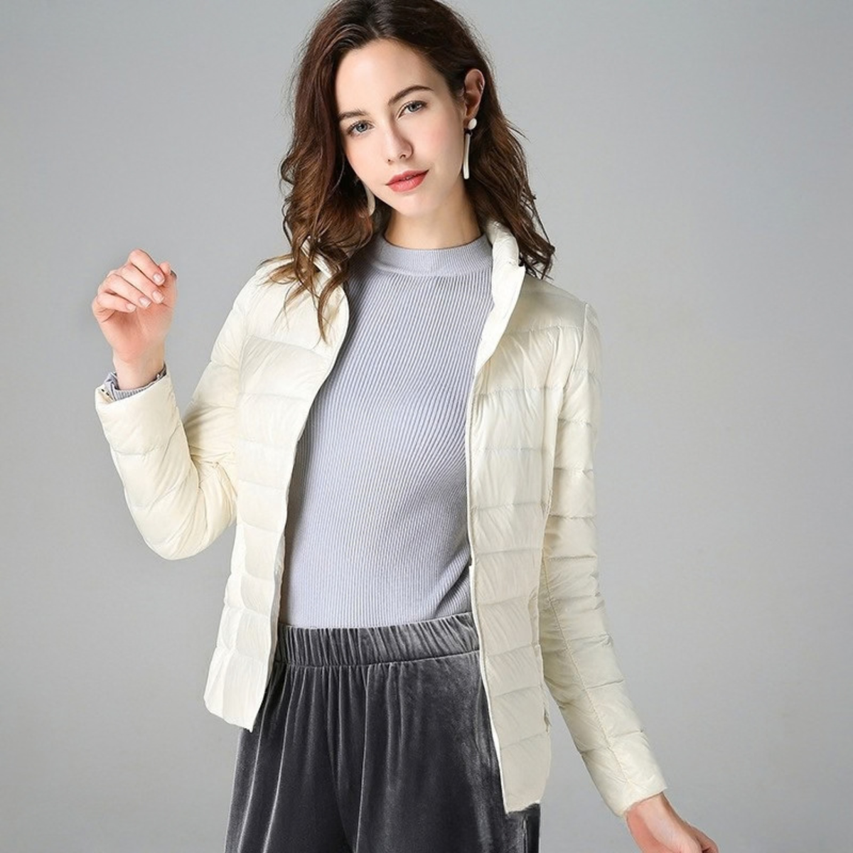 Lysandra Lightweight Duck Down Puffer Jacket