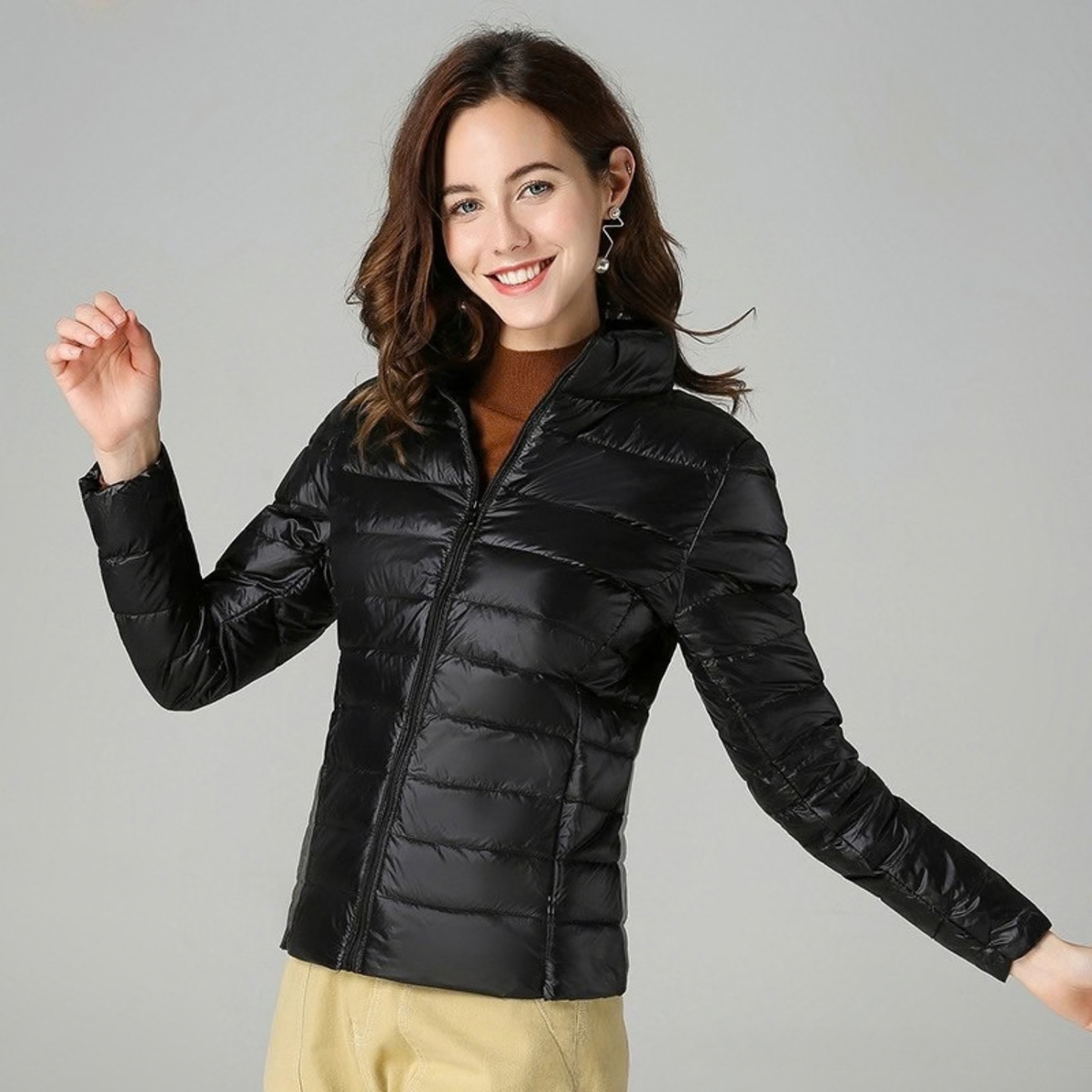 Lysandra Lightweight Duck Down Puffer Jacket