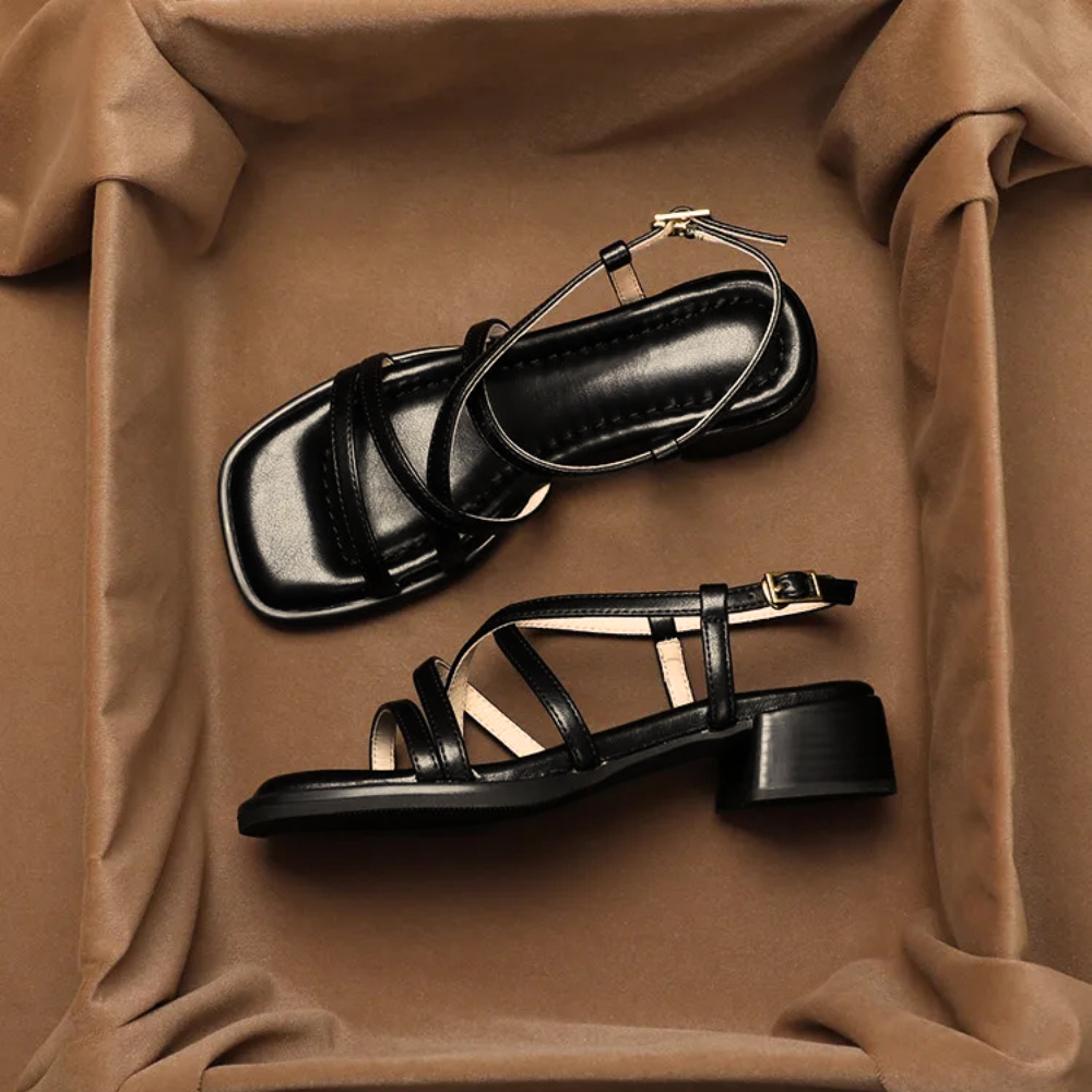 Marlowe Strappy Block Heel Sandals