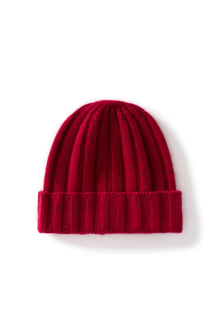 Severine Pure Cashmere Ribbed Beanie