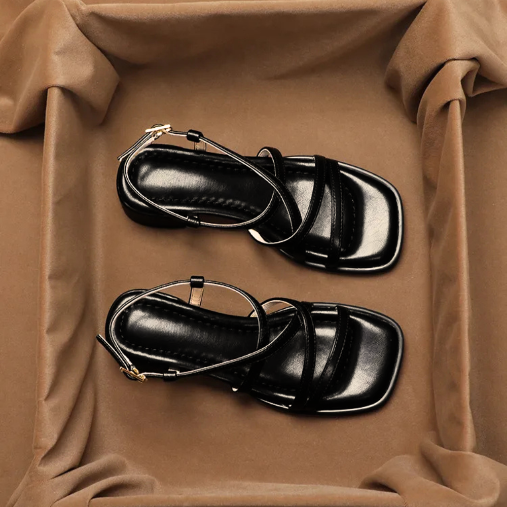 Marlowe Strappy Block Heel Sandals