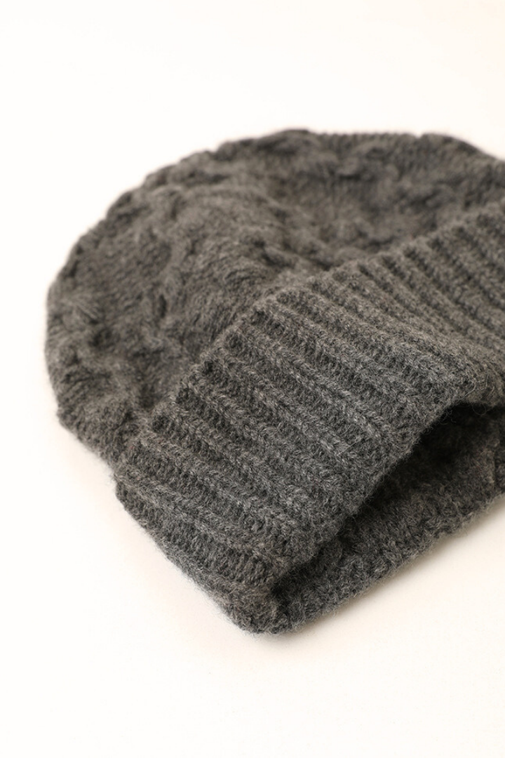 Harmony Cashmere Blend Cable Beanie