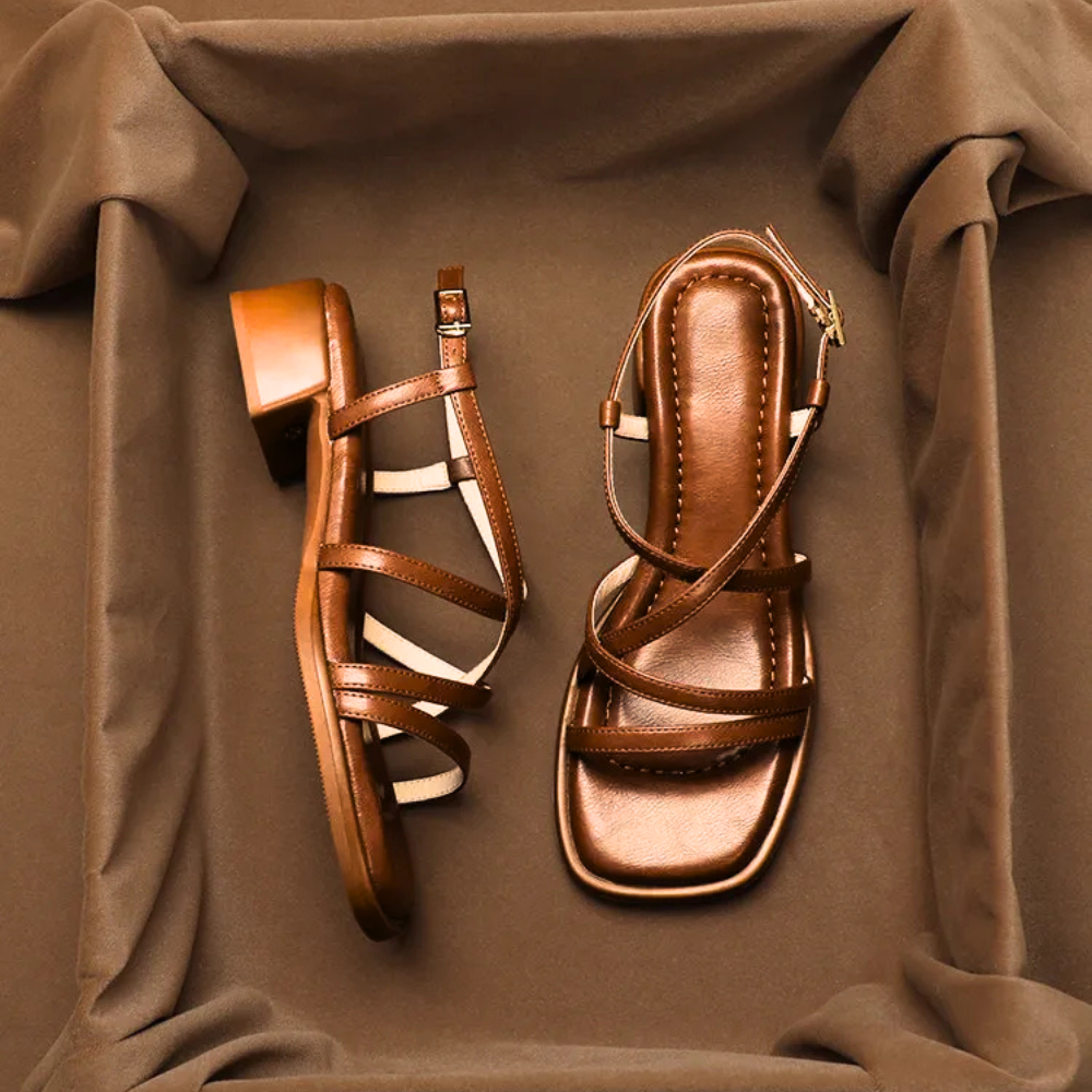 Marlowe Strappy Block Heel Sandals