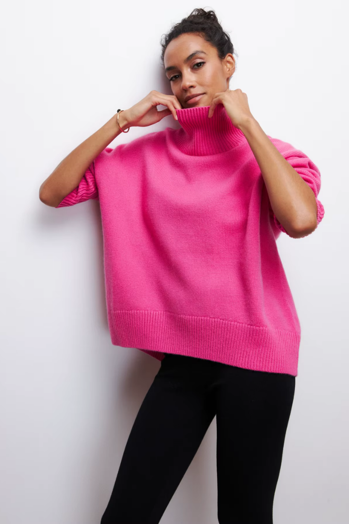 Margo & Main – oversized turtleneck sweater, additional view 12, US women's sizes