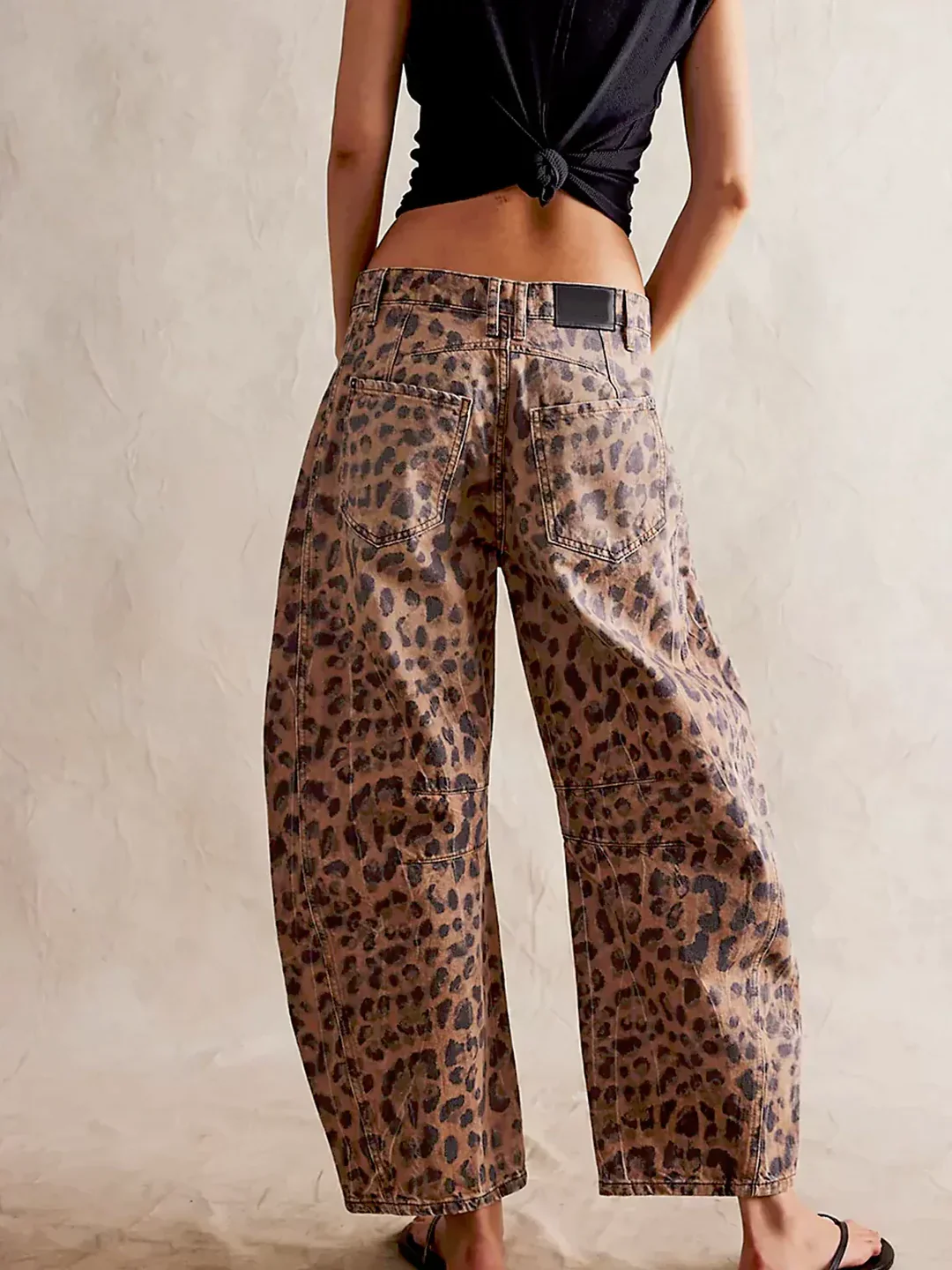 Kathleen Sculpted Barrel Leg Denim Jeans