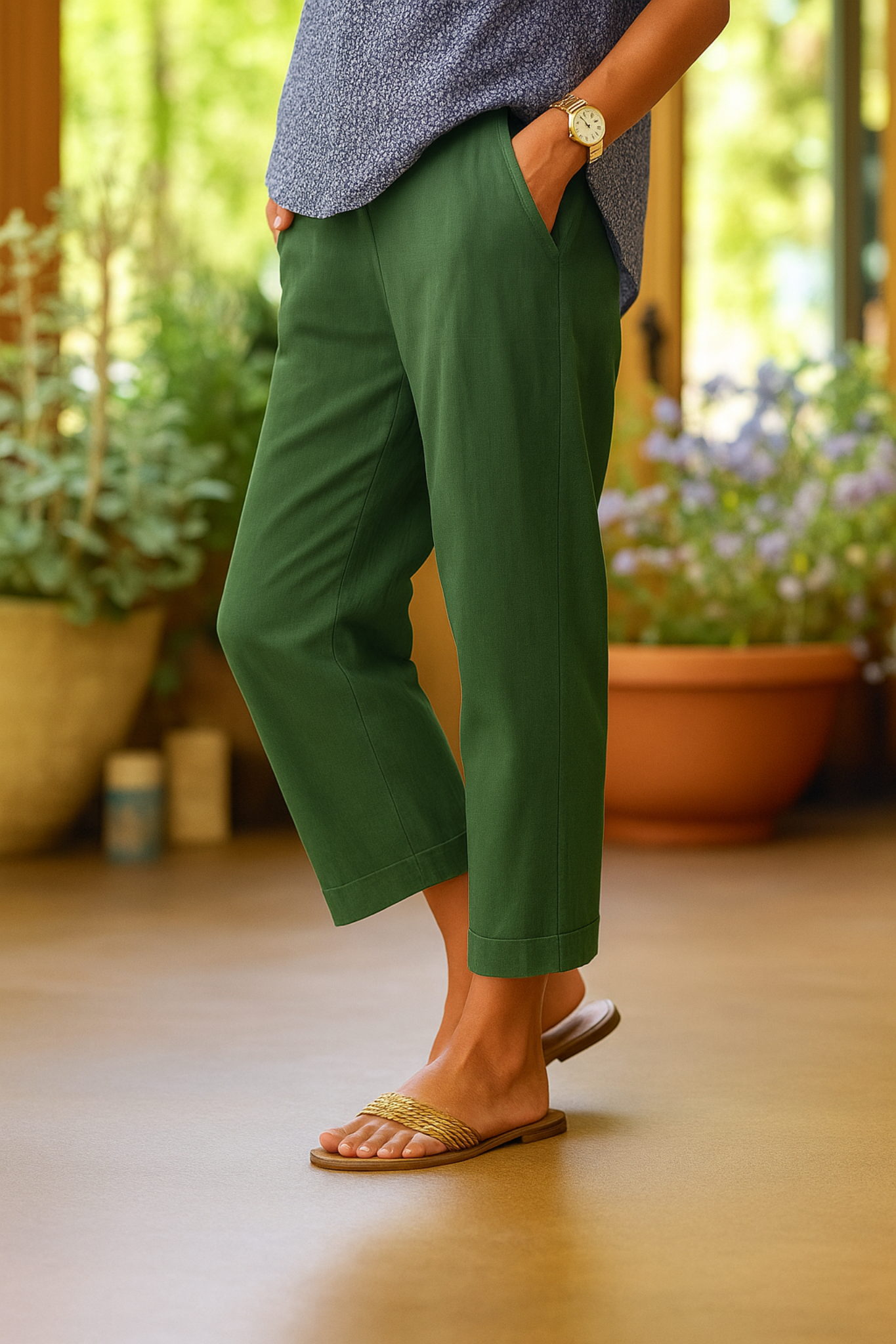 Marielle Relaxed Fit Summer Pants