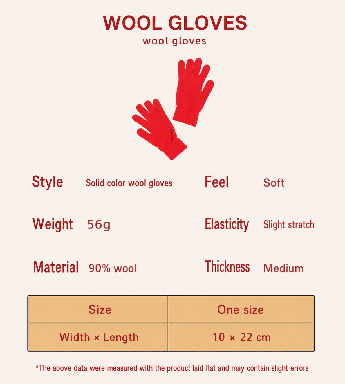 Pure Wool Three-Piece Gift Set