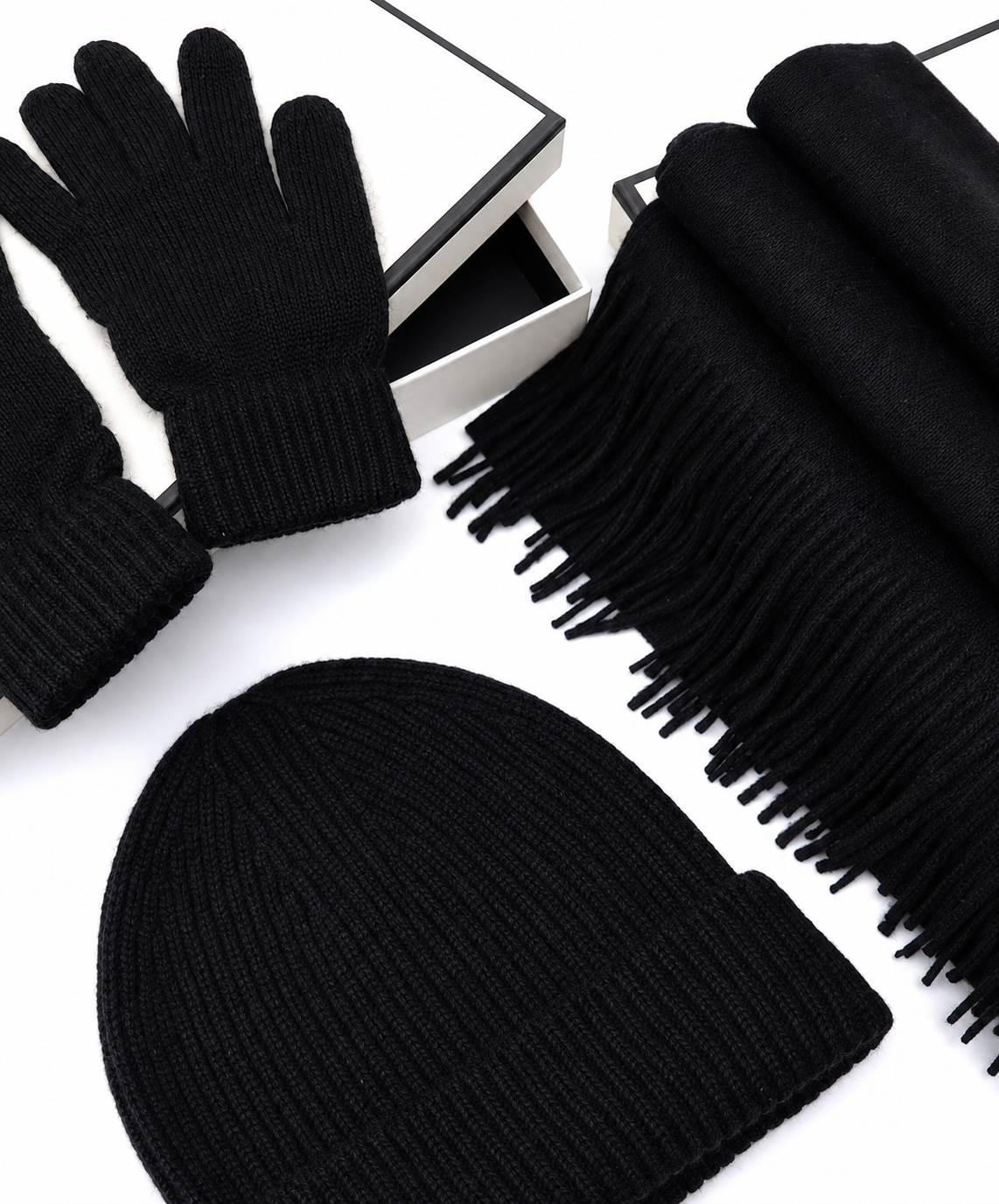 Pure Wool Three-Piece Gift Set