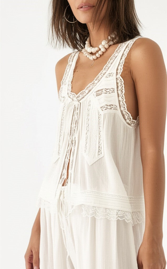 Joyce Lace Two-Piece Set