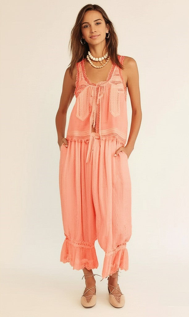 Joyce Lace Two-Piece Set