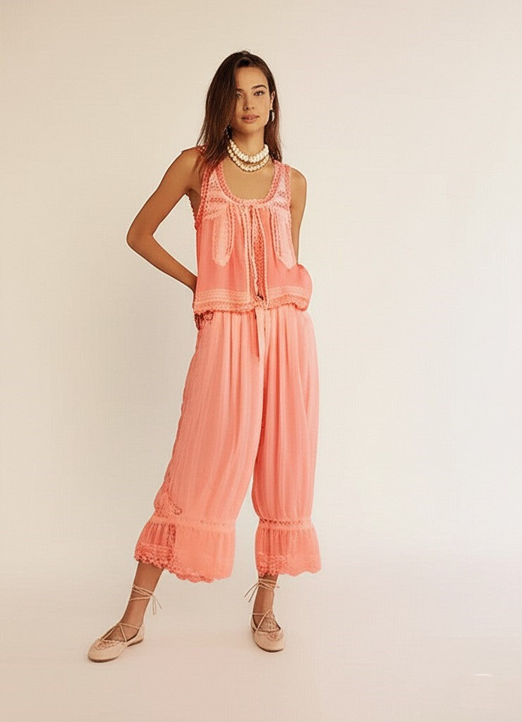 Joyce Lace Two-Piece Set