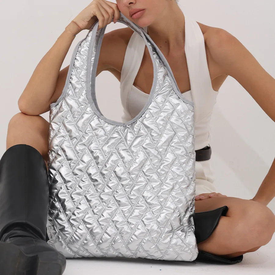 Mila Puffer Tote Bag