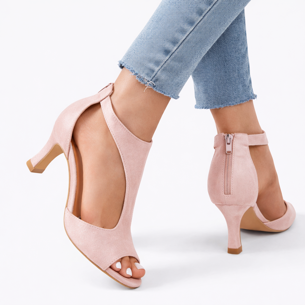 Elara Comfort Heel Sandals