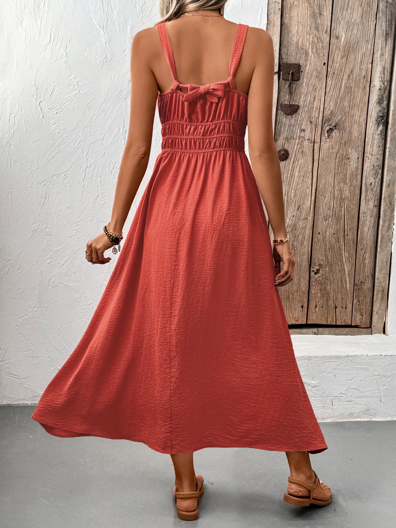 Cirelle Flattering Waist Midi Dress