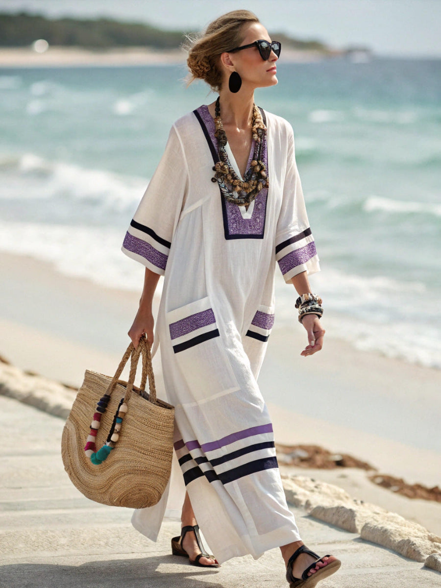 Natalie Coastal Flow Resort Dress