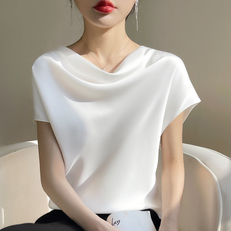 Laura Silky Satin Top