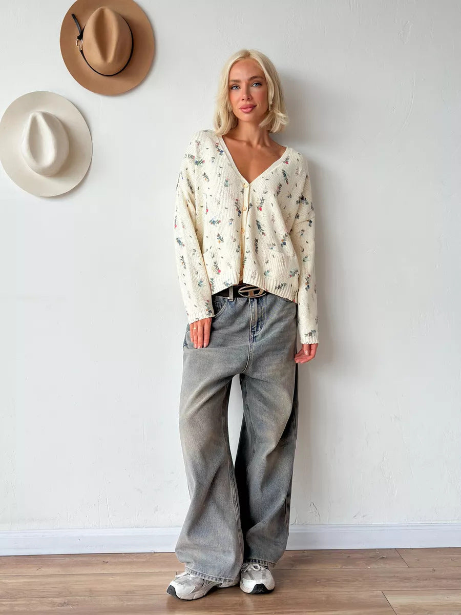 Lois Bloom Knit Cardigan