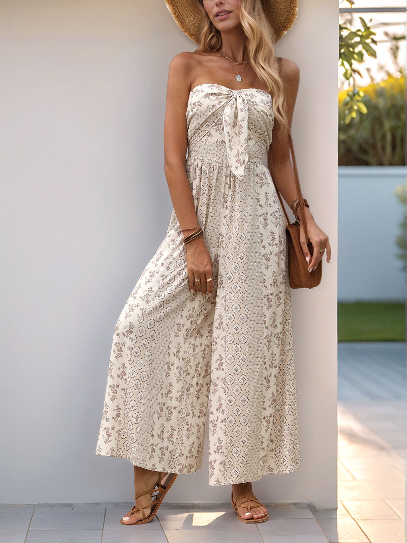 Martha Bohemian Wide Leg Jumpsuit