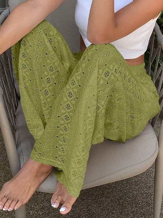 Cheryl Lace Wide Leg Pants