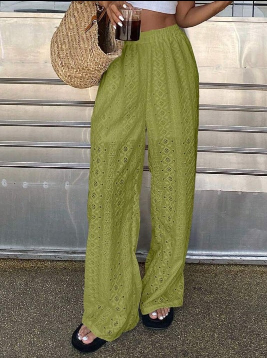 Cheryl Lace Wide Leg Pants
