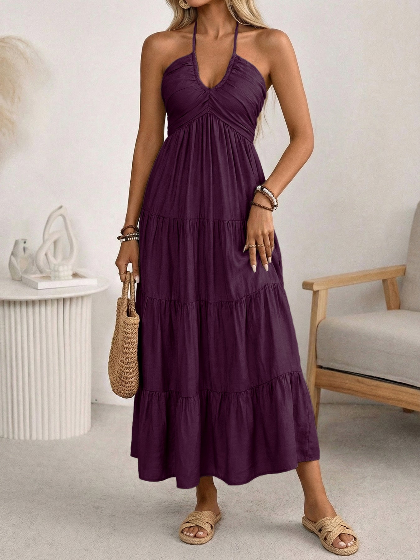 Lillian Flow Cotton Midi Dress
