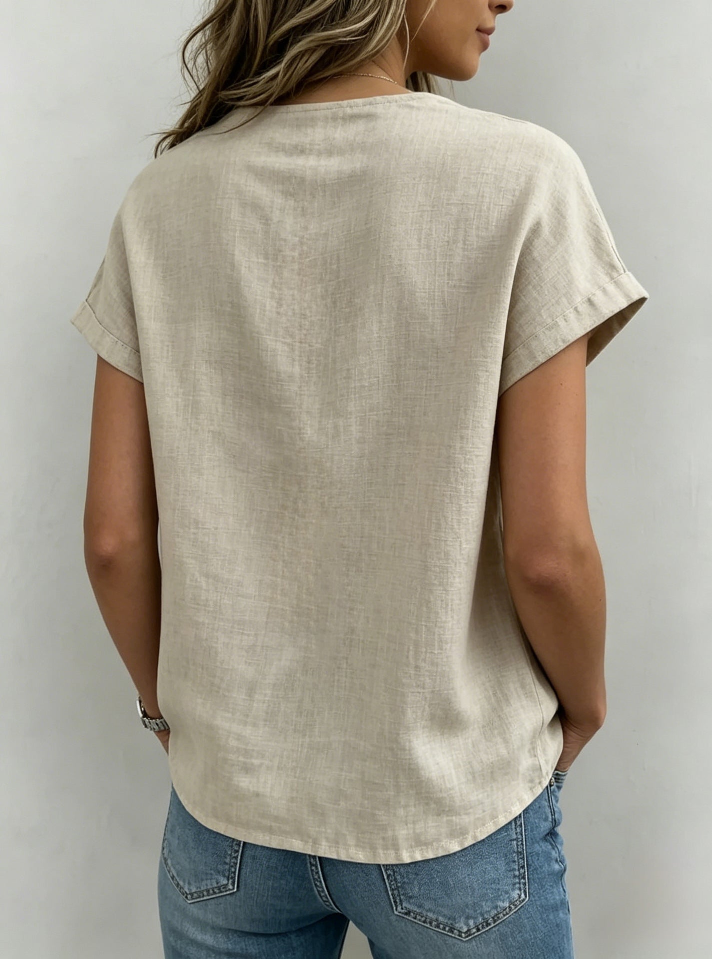Priscilla Tie Neck Blouse