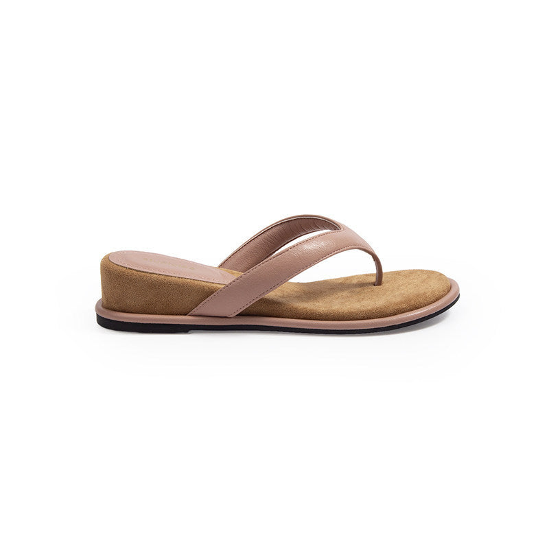 Astoria Cushioned Orthopedic Wedge Flip Flop Sandals