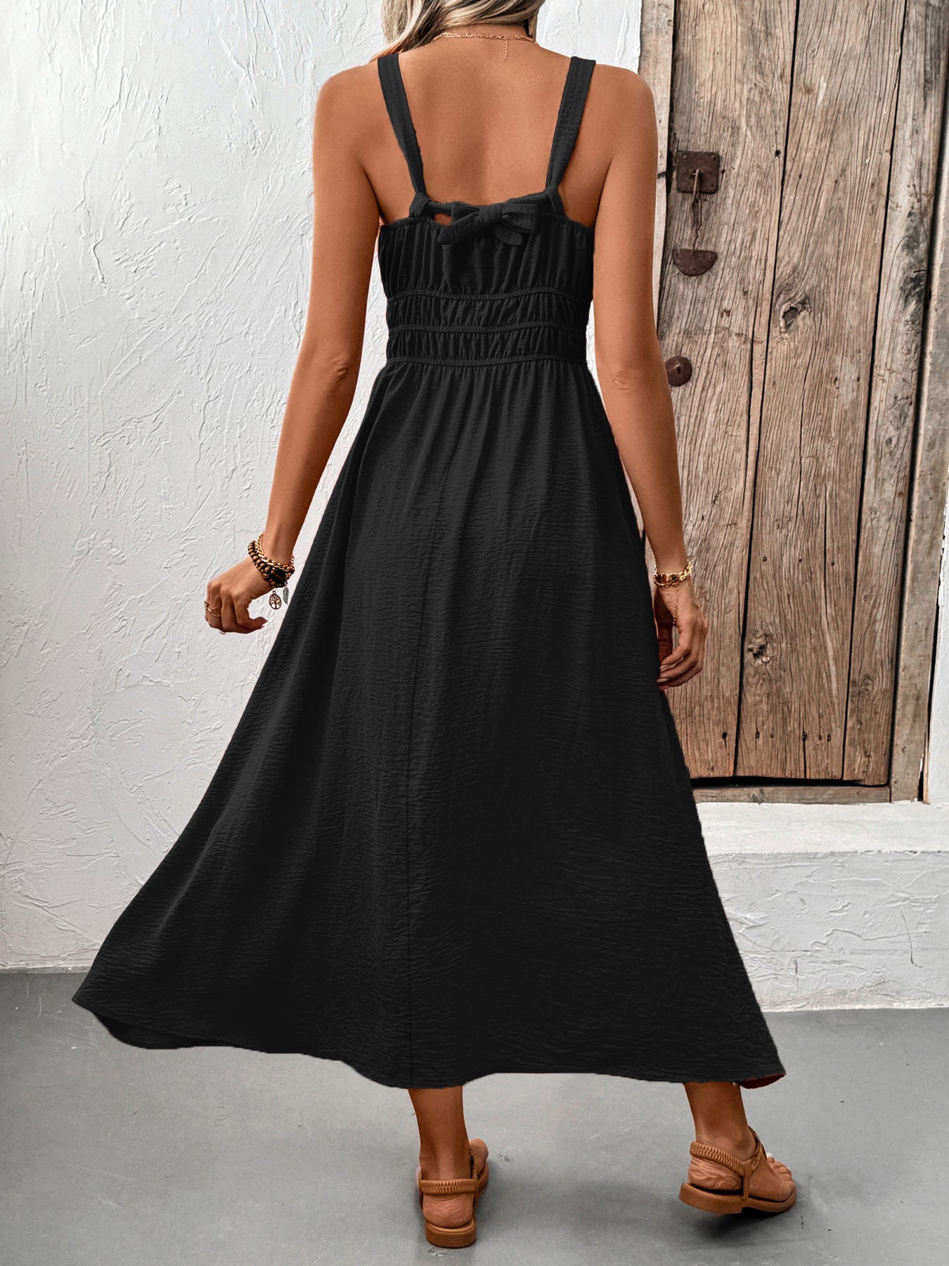 Cirelle Flattering Waist Midi Dress