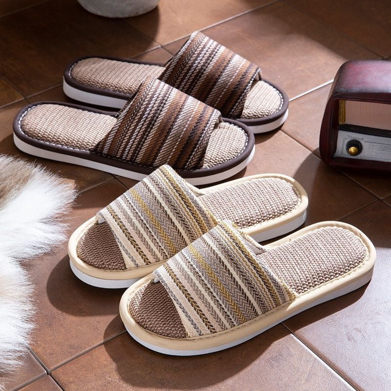 Ayla Linen Breeze Comfort Slippers