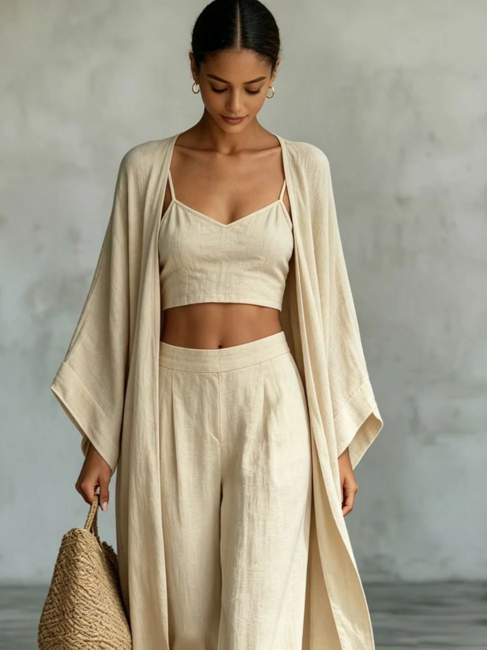 Tahlia Cotton Linen Resort Set