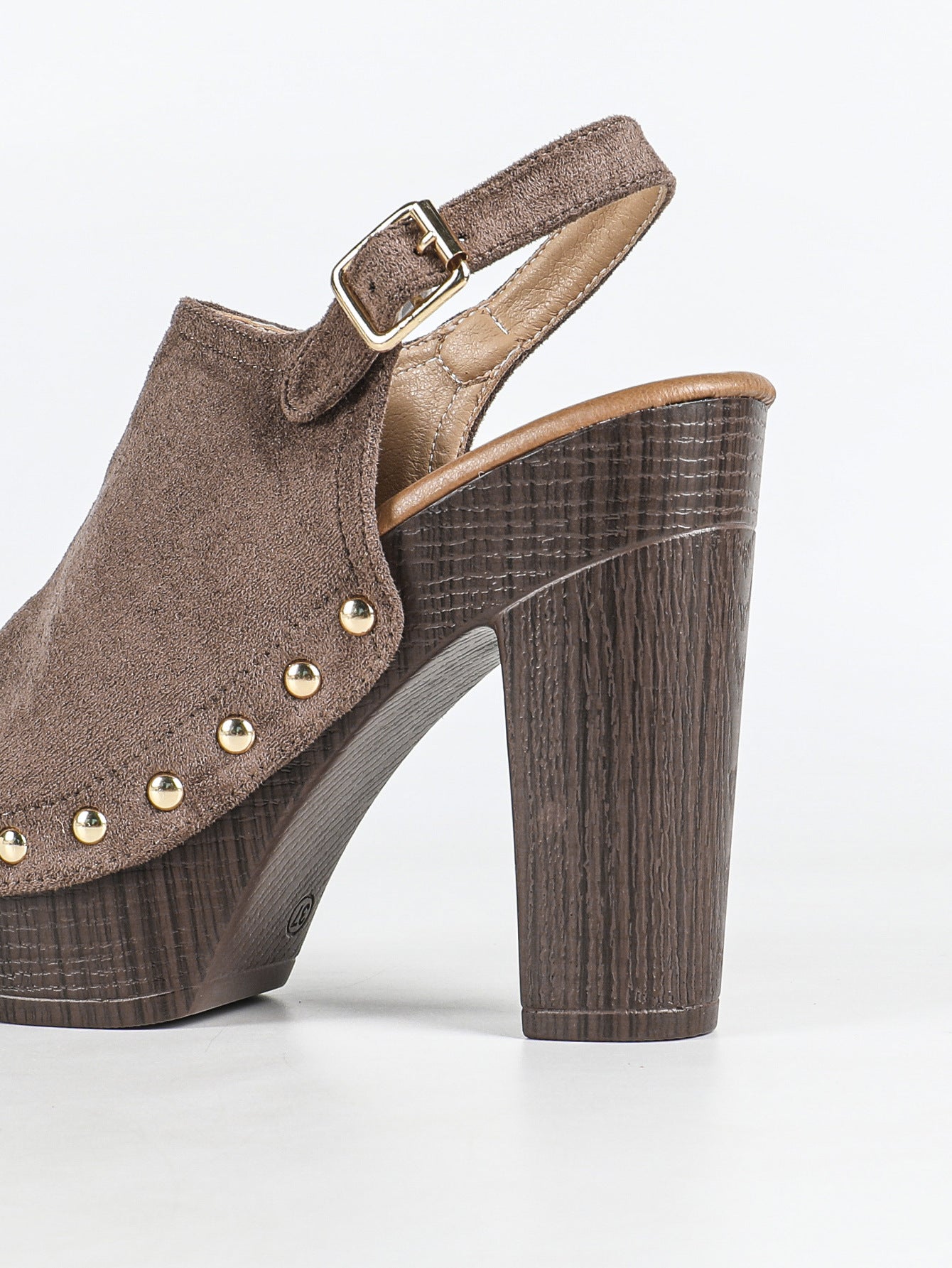 Belva Studded Platform Heel Sandals