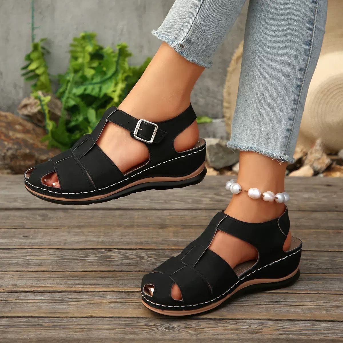 Pearl Classic Comfort Walking Sandals