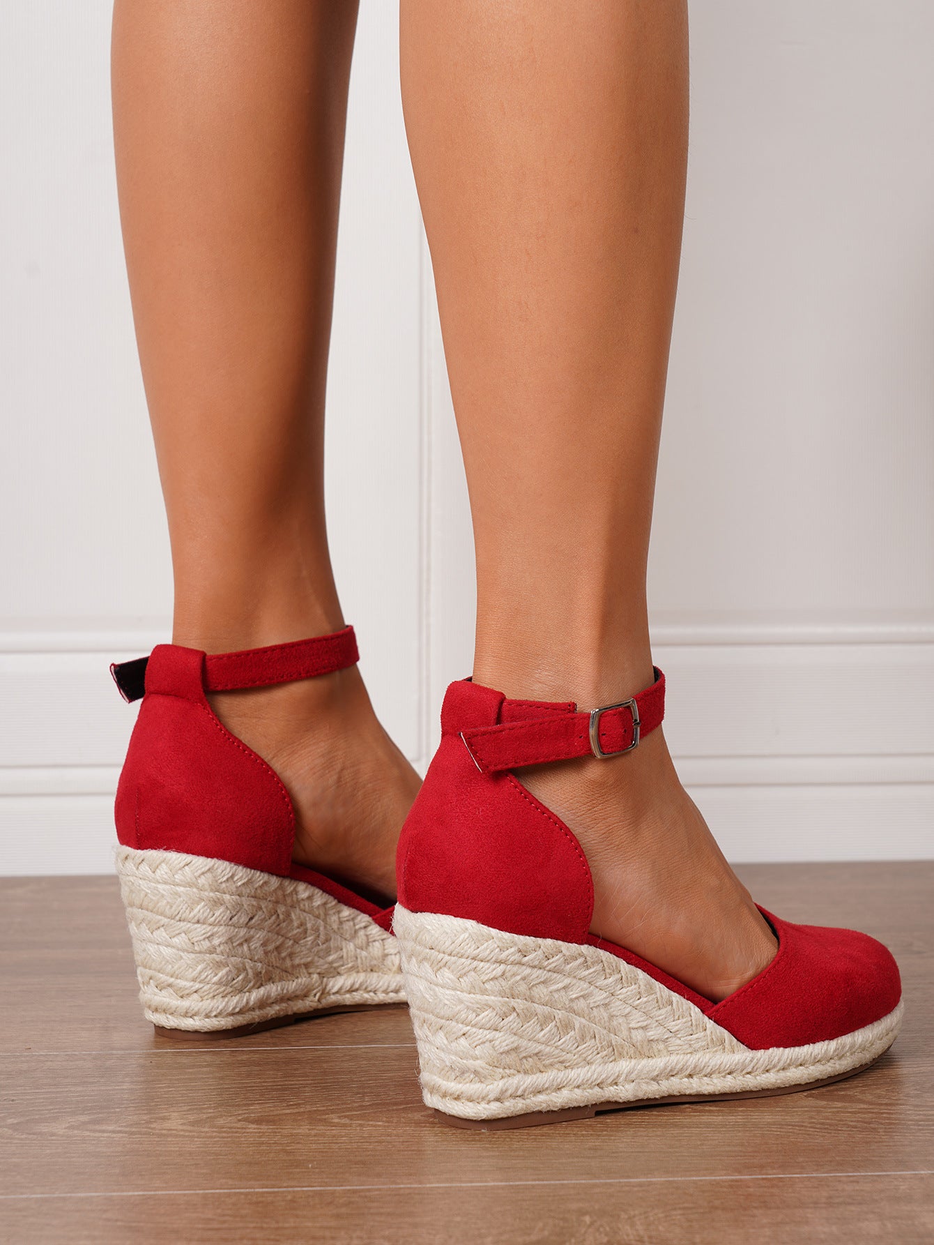 Margo & Main – closed-toe espadrille wedge sandals, additional view 15, US women's sizes