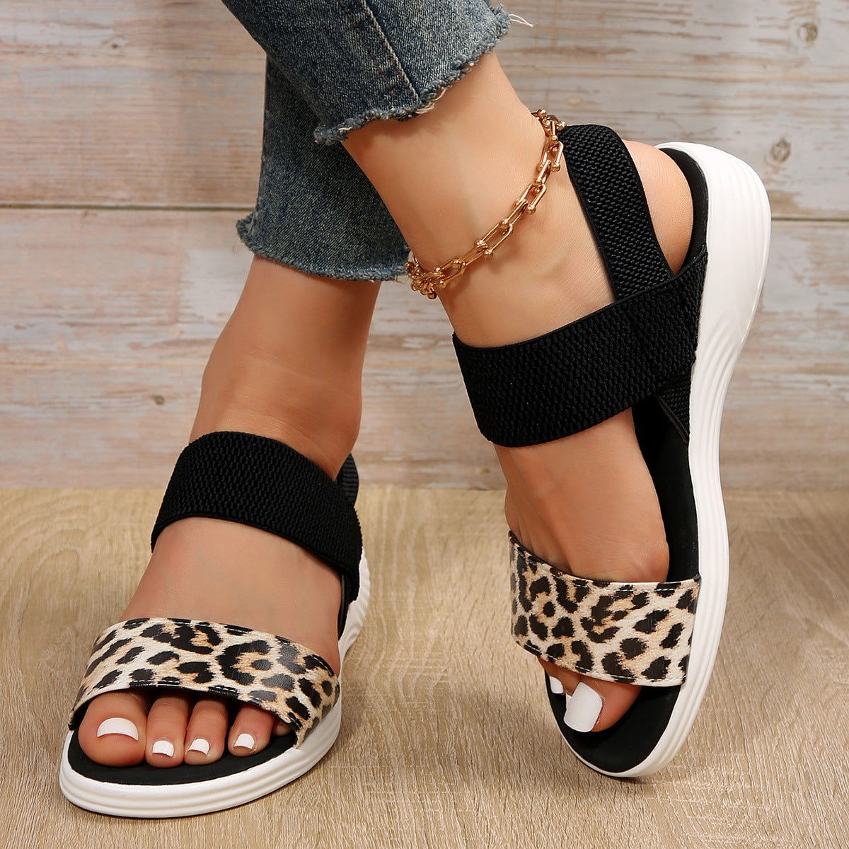 Simone Comfort Stretch Sandals