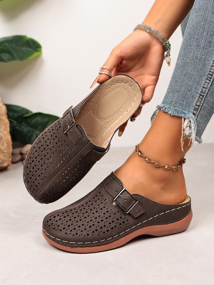 Calista Breathable Slip-On Clogs