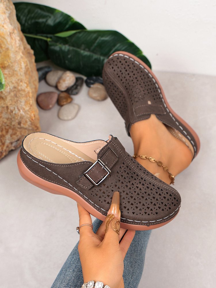 Calista Breathable Slip-On Clogs