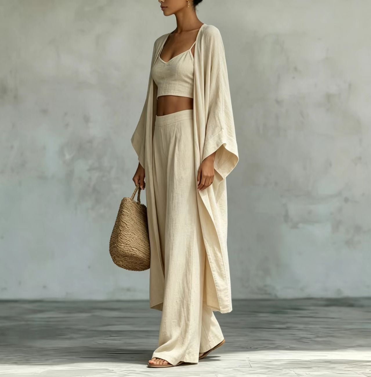 Tahlia Cotton Linen Resort Set
