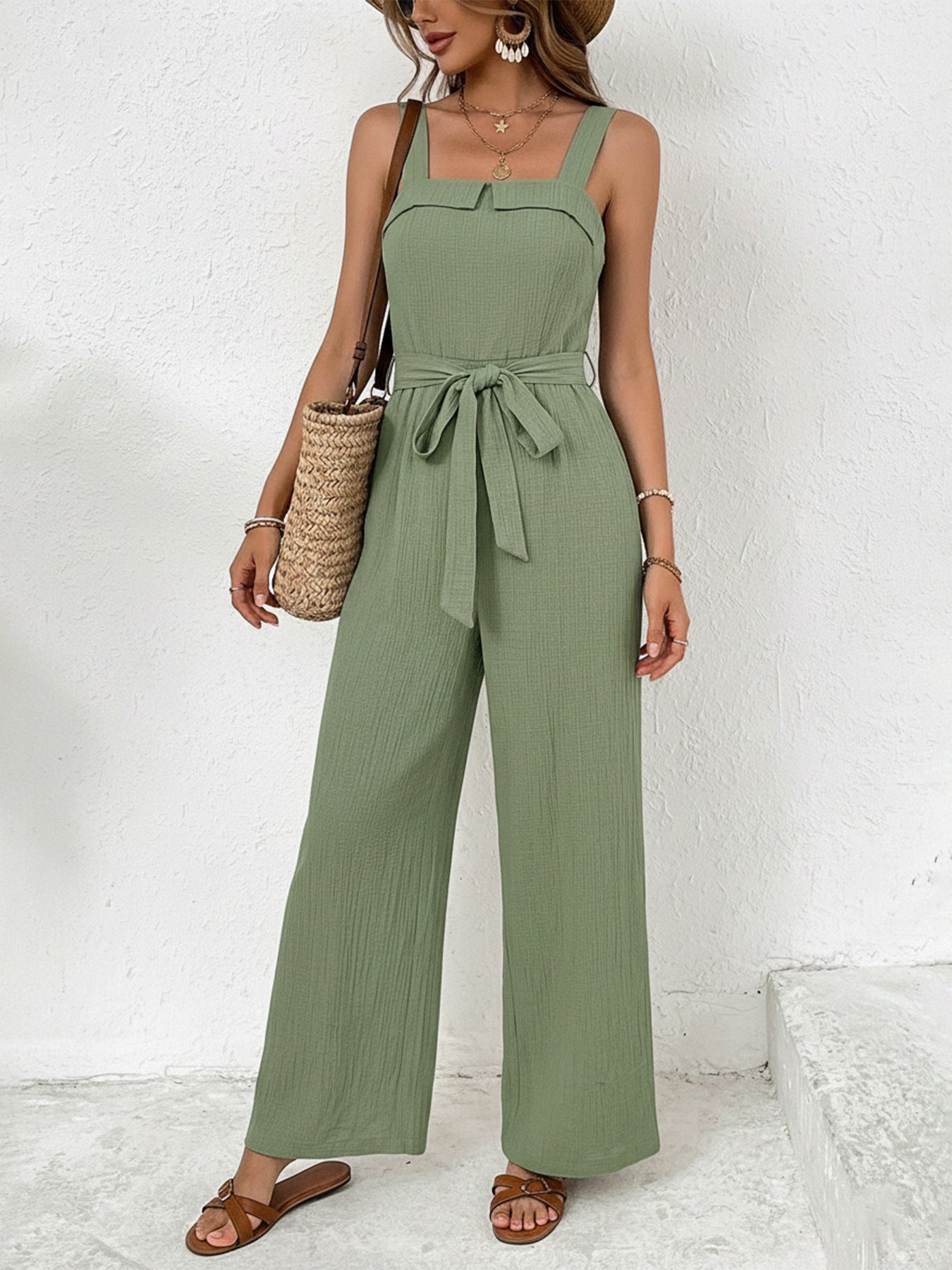 Valenna Sculpt Wide-Leg Jumpsuit