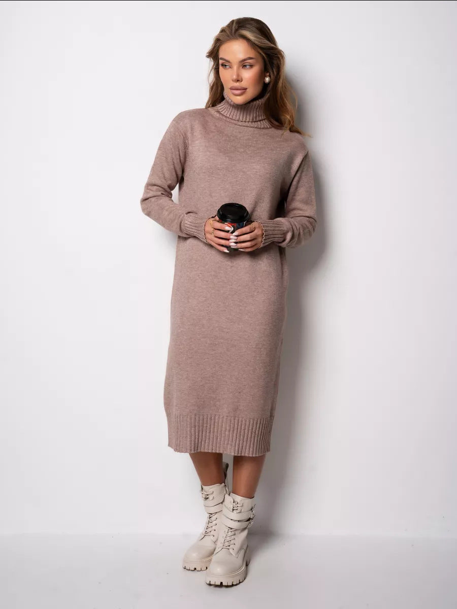 Margo & Main – turtleneck knit sweater dress, additional view 12, US women's sizes