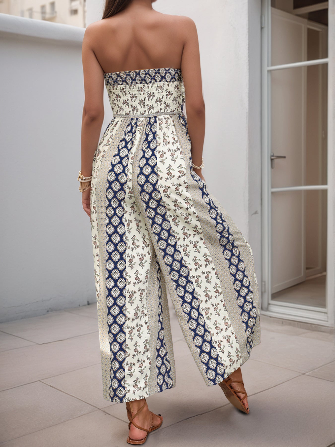 Martha Bohemian Wide Leg Jumpsuit