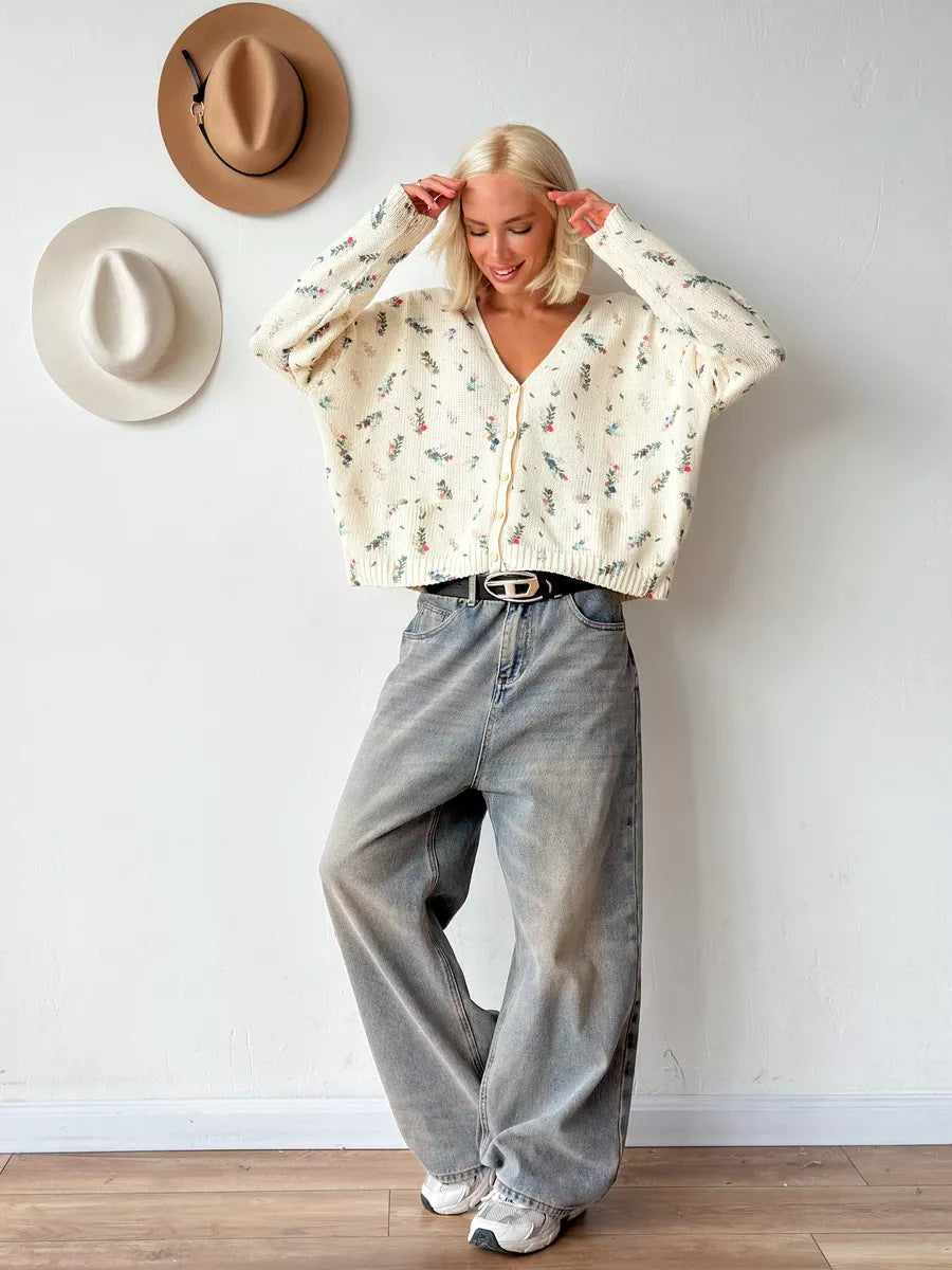 Lois Bloom Knit Cardigan