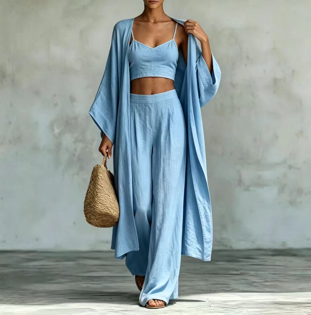 Tahlia Cotton Linen Resort Set