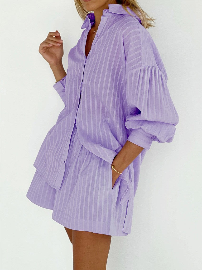 Maxine Striped Summer Co-Ord Set