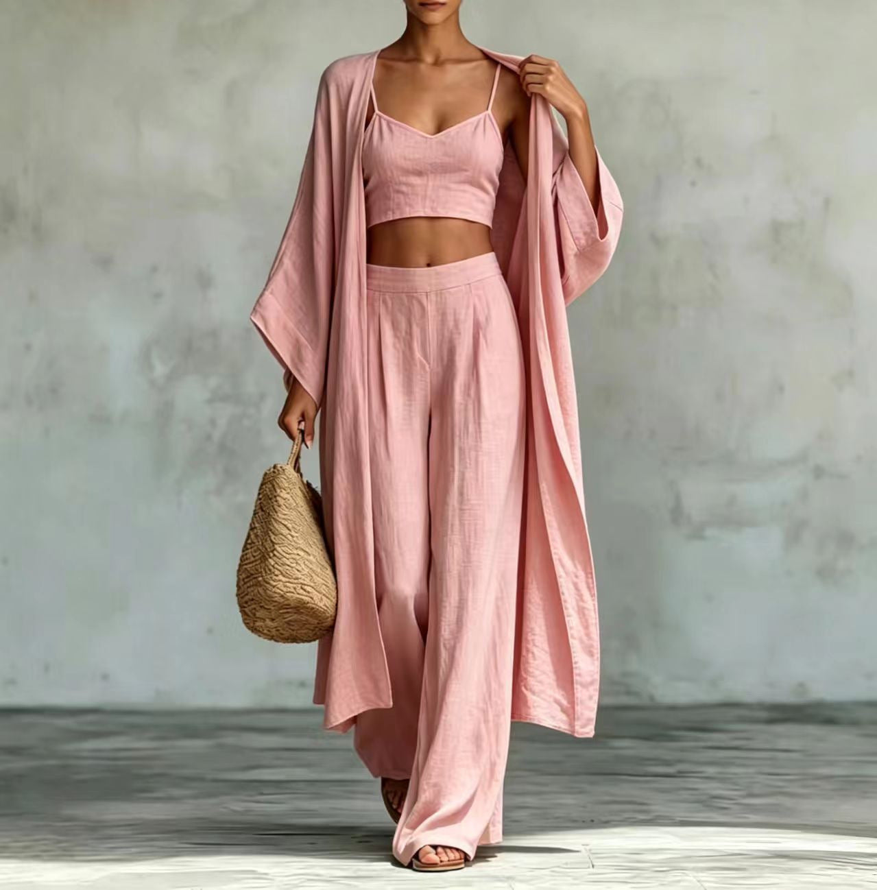 Tahlia Cotton Linen Resort Set
