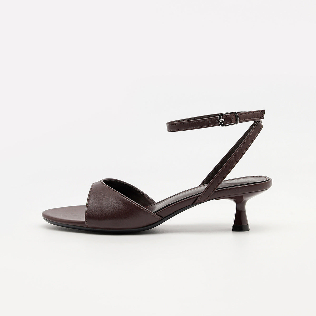 Romy Ankle Strap Kitten Heels