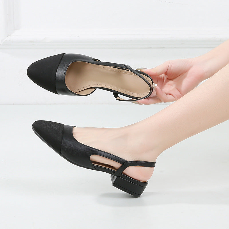 Dorothy Cap-Toe Slingback Heels